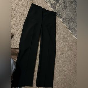 Black suit pants